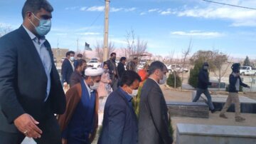 بازدید وزیر جهاد کشاورزی از مهریز