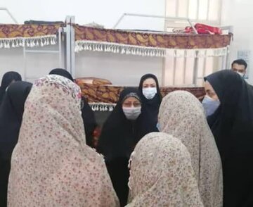 معاون  امور زنان رییس جمهور از بند زندان بانوان یزد بازدید کرد