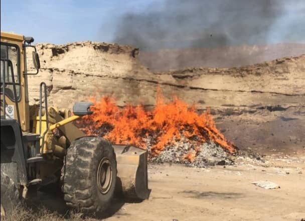 ۱۰۰ تن کالای زود فاسد شدنی در انبارهای اموال تملیکی استان بوشهر امحا شد