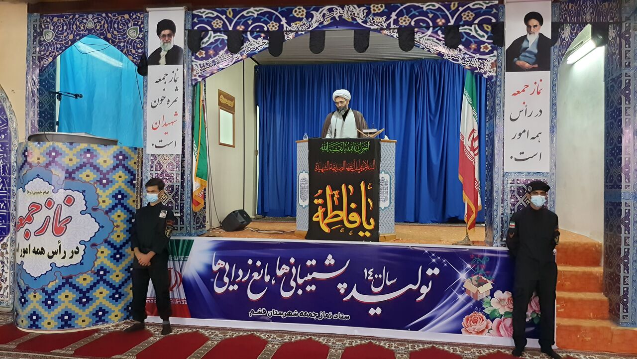 امام جمعه قشم: اقتدار نظامی ایران برای خاورمیانه امیدآفرین است