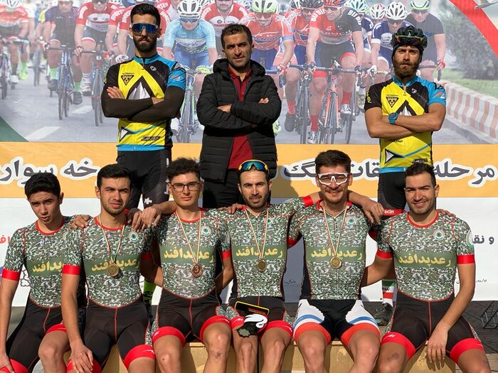 سرمربی تیم دوچرخهسواری رعد پدافند: انتظار این نتیجه درخشان را نداشتیم