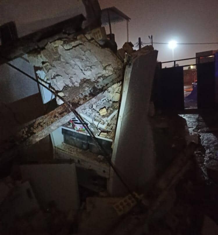 انفجار گاز در بندر ماهشهر باعث تخریب یک خانه شد