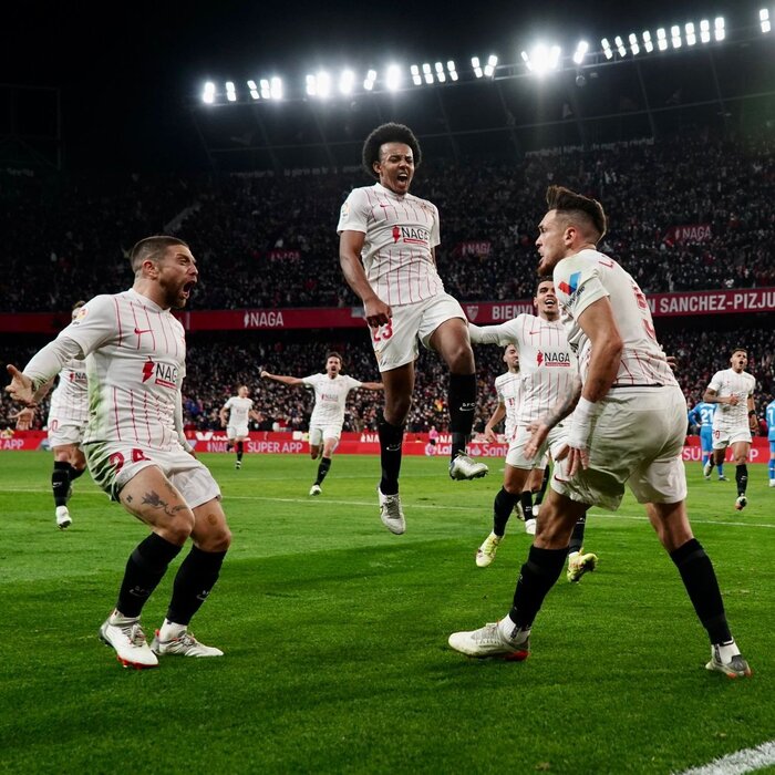 انفجار رامون سانچز پیسخوان در دقیقه 88؛ سویا به صدر نزدیک شد 2