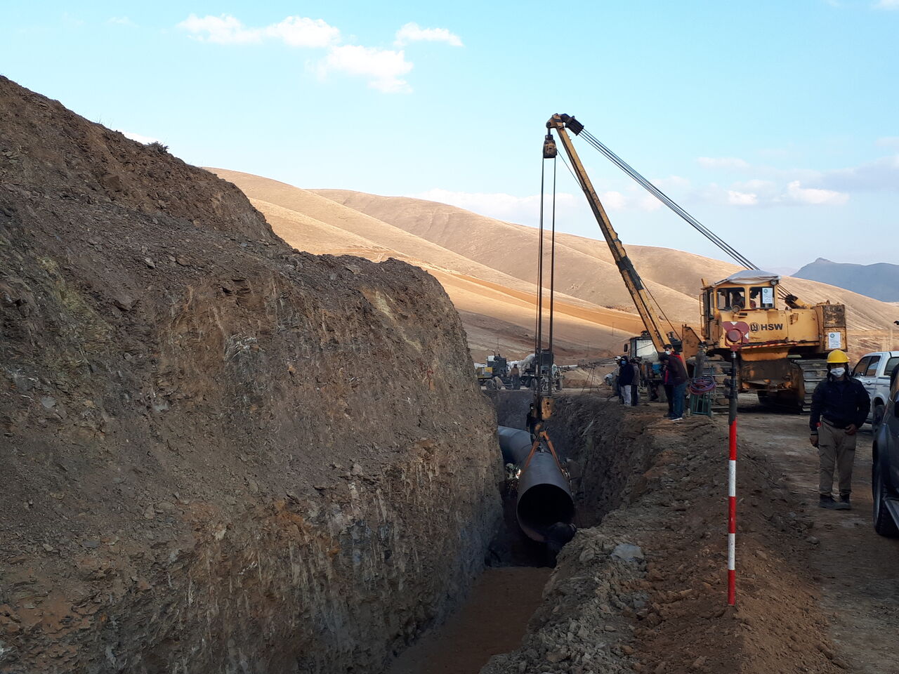 امیدواریم انتقال آب از سد آزاد به سنندج تا قبل از فصل گرما پایان یابد امیدواریم انتقال آب از سد آزاد به سنندج تا قبل از فصل گرما پایان یابد