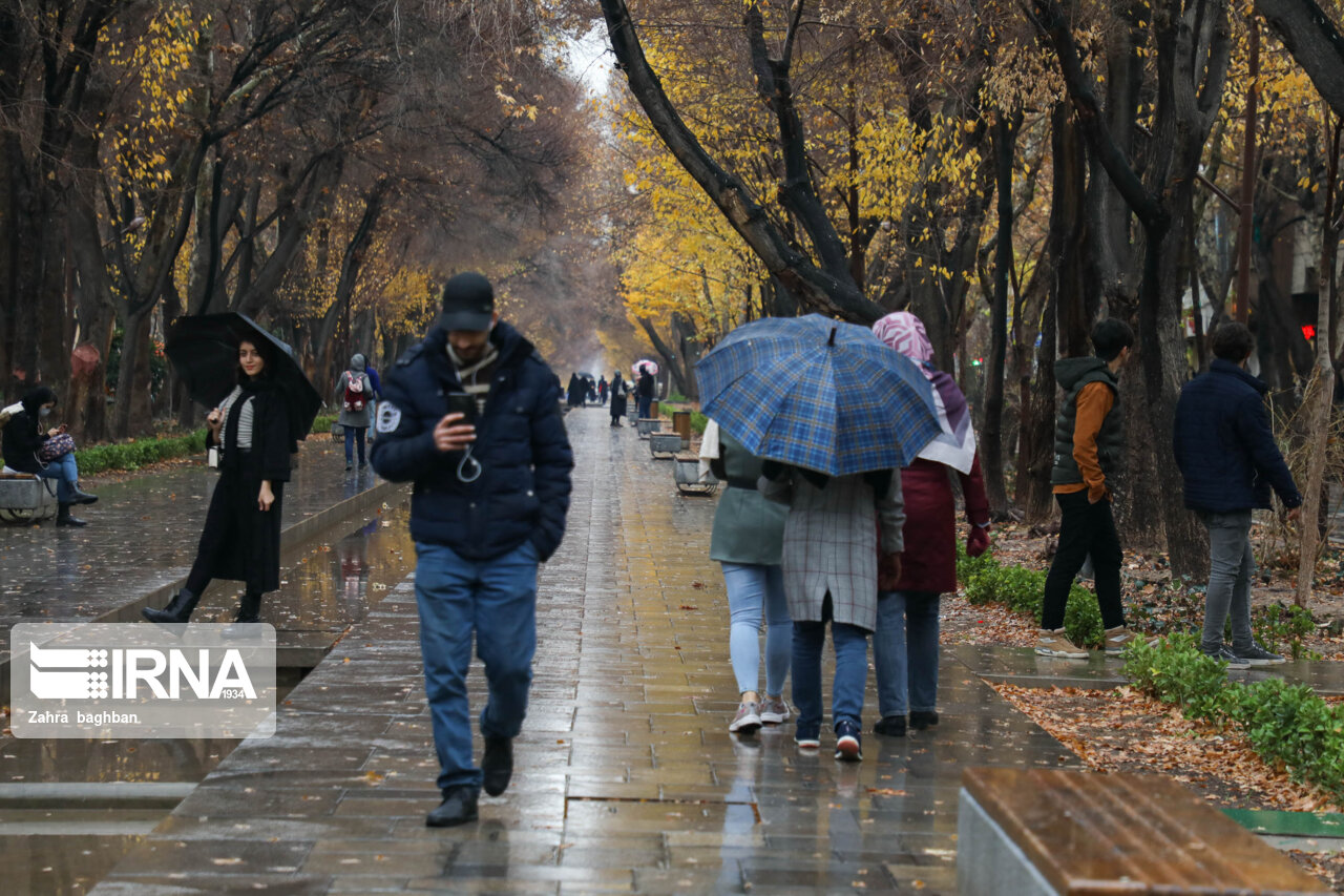 بارش باران و کاهش دما در جنوب شرق و شمال کشور