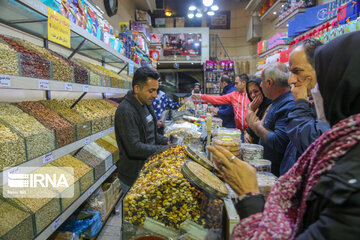 Qazvin Bazaar on eve of Yalda Night