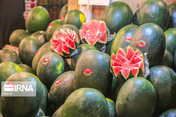 Qazvin Bazaar on eve of Yalda Night