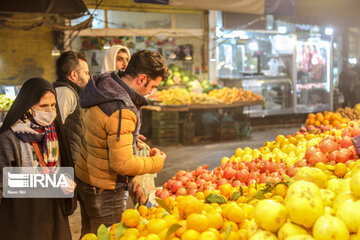 Qazvin Bazaar on eve of Yalda Night