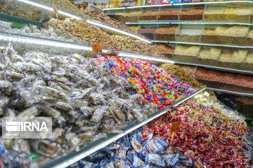 Qazvin Bazaar on eve of Yalda Night