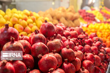 Qazvin Bazaar on eve of Yalda Night