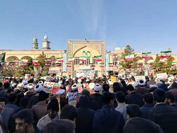 یزدی ها حماسه نهم دیماه را در مسجد روضه محمدیه برگزار می کنند