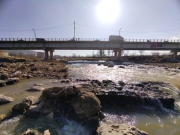 جاری شدن رودخانه سیمینه‌رود بوکان براثر بارش های خوب ۲ روز گذشته در سرشاخه های این رودخانه