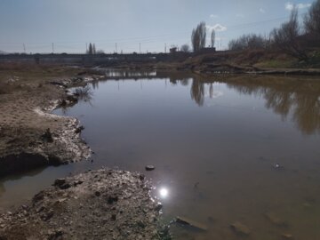 جاری شدن رودخانه سیمینه‌رود بوکان براثر بارش های خوب ۲ روز گذشته در سرشاخه های این رودخانه