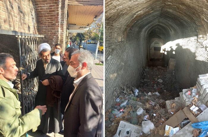 قفل آبانبار میرزا مهدی ساری باز شد 2