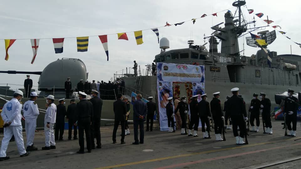 Alvand Destroyer joins Iran's naval fleet