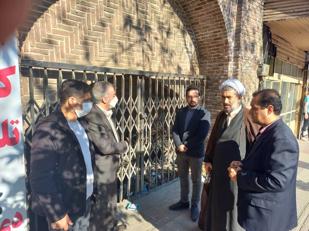 قفل آبانبار میرزا مهدی ساری باز شد