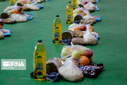 خیران شیروانی ۹۰۰ بسته مواد غذایی در بین نیازمندان توزیع کردند 