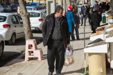 بازار شب یلدا در کرمانشاه