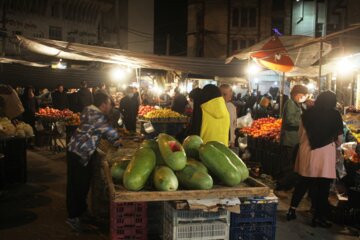 بازار  میوه شب یلدا در ایلام