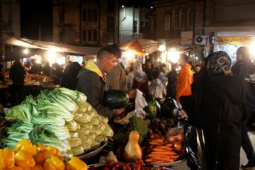 بازار  میوه شب یلدا در ایلام