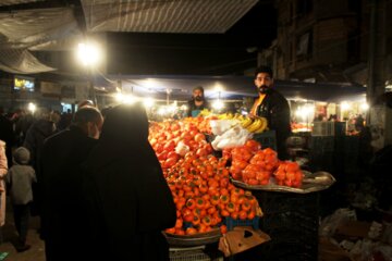 بازار  میوه شب یلدا در ایلام