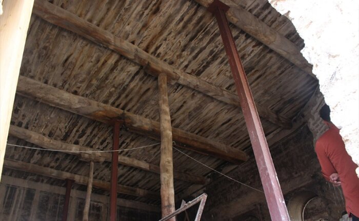 عمارت ملک بوشهر، اثر ملی در تصرف بی سرپناهان