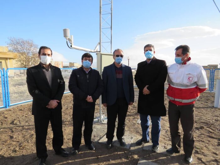 ایستگاه خودکار هواشناسی در مراغه بهره برداری شد