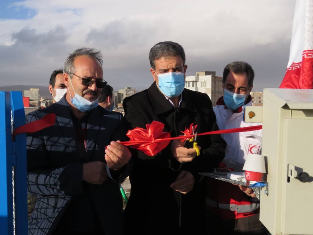 ایستگاه خودکار هواشناسی در مراغه بهره برداری شد ایستگاه خودکار هواشناسی در مراغه بهره برداری شد