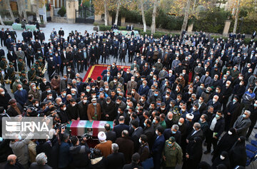 Funérailles du martyr Hassan Irlou, ambassadeur d'Iran au Yémen