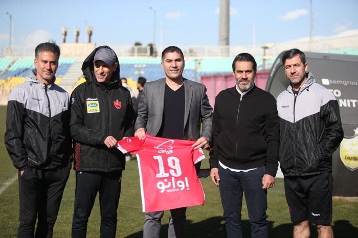 برگزاری تمرین پرسپولیس در حضور یک میهمان ویژه