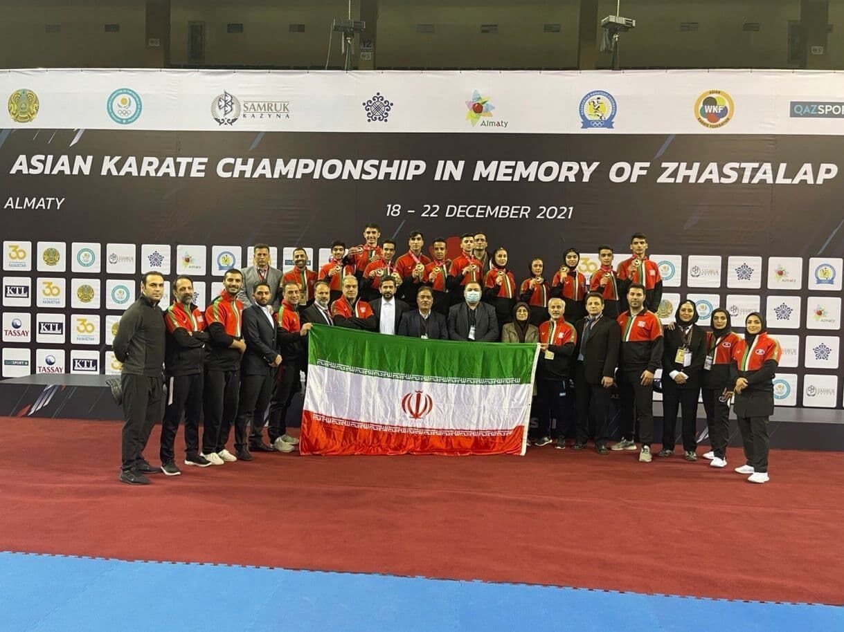 İran, Karate’de Asya Şampiyonu oldu