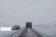 نخستین برف زمستانی در استان اردبیل،  بارش‌ها به جلگه مغان رسید  