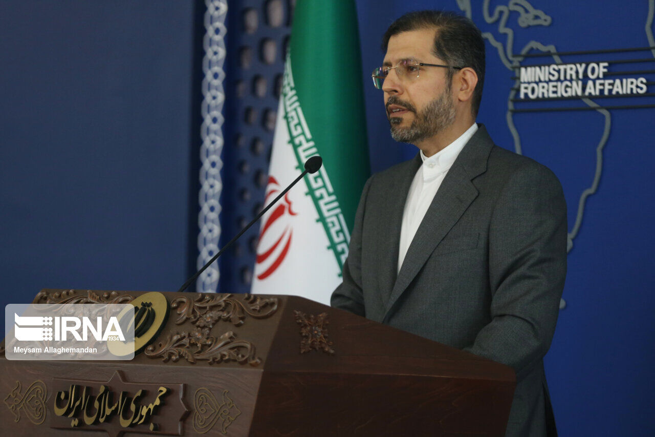 Spokesman blasts UK's interfering stance on Iran's defense strength