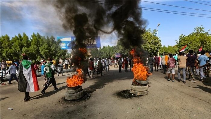 ۷ کشته در اعتراضات مردمی سودانی‌ها