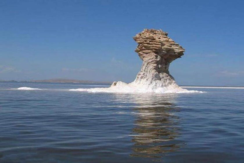 حجم آب دریاچه ارومیه ۱۶۰ میلیون مترمکعب بیشتر از ابتدای سال آبی