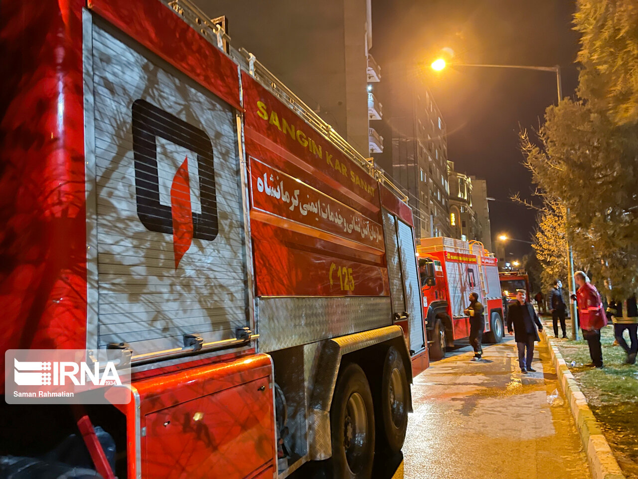 حریق در هفت خانه روستایی در شرق گلستان