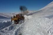 ۴ روستای سخت‌گذر تکاب از محاصره برف خارج شد 
