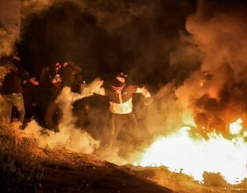 زخمی شدن ده ها فلسطینی در کرانه باختری