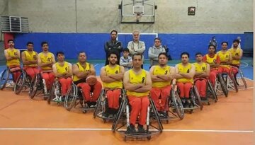 تیم بسکتبال با ویلچر یزد به لیگ برتر صعود کرد
