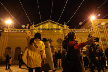 آغاز سال نومیلادی حال وهوای شب های جلفای اصفهان