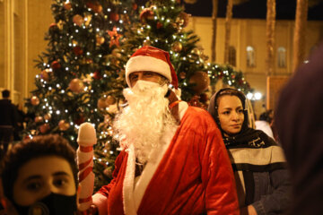 آغاز سال نومیلادی حال وهوای شب های جلفای اصفهان