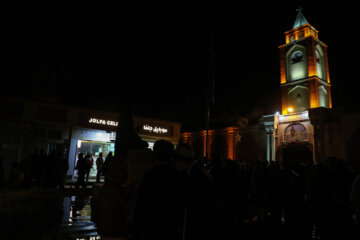 آغاز سال نومیلادی حال وهوای شب های جلفای اصفهان