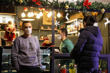 آغاز سال نومیلادی حال وهوای شب های جلفای اصفهان