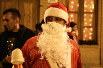 آغاز سال نومیلادی حال وهوای شب های جلفای اصفهان