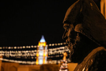 آغاز سال نومیلادی حال وهوای شب های جلفای اصفهان