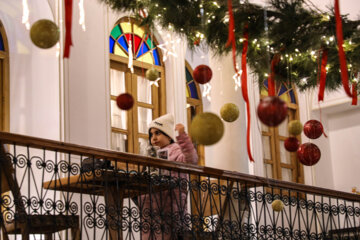 آغاز سال نومیلادی حال وهوای شب های جلفای اصفهان