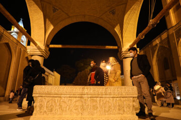 آغاز سال نومیلادی حال وهوای شب های جلفای اصفهان