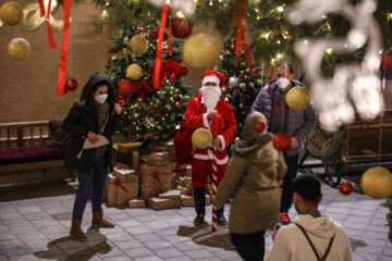 آغاز سال نومیلادی حال وهوای شب های جلفای اصفهان