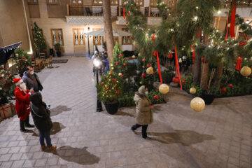 آغاز سال نومیلادی حال وهوای شب های جلفای اصفهان