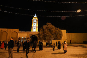 آغاز سال نومیلادی حال وهوای شب های جلفای اصفهان